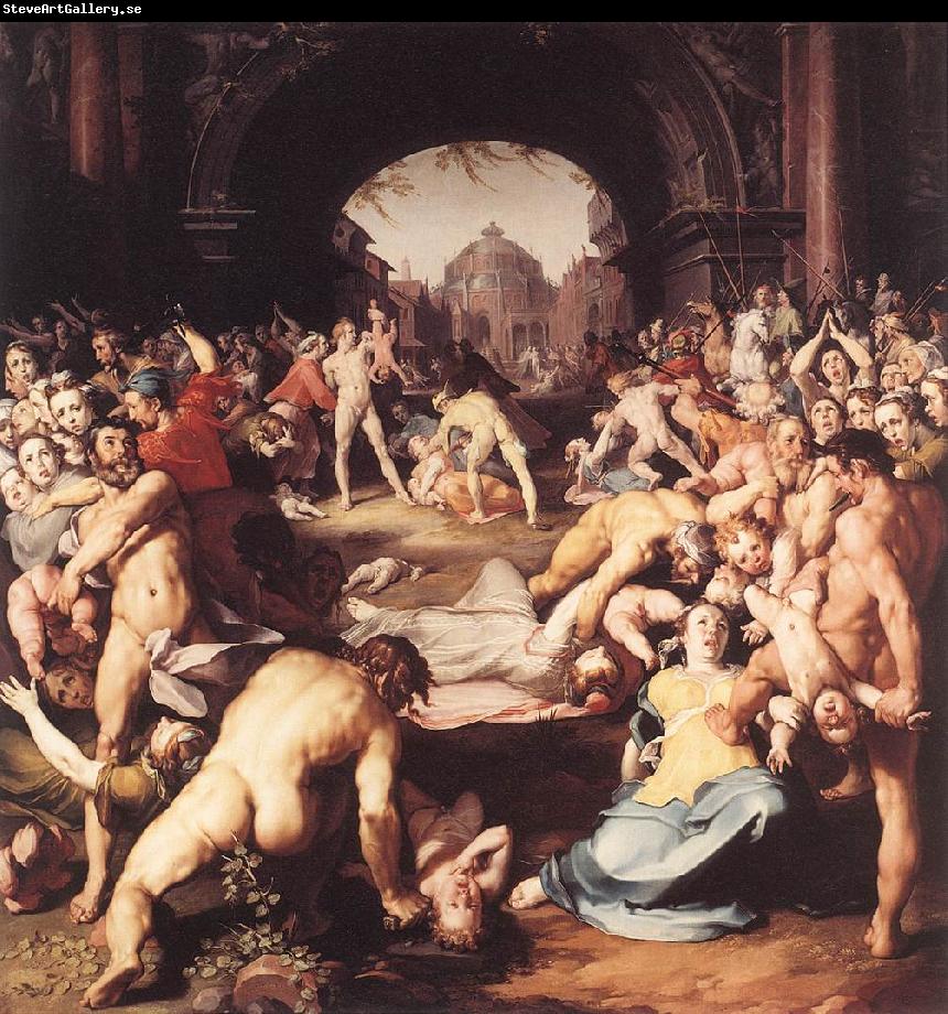 CORNELIS VAN HAARLEM Massacre of the Innocents dsf